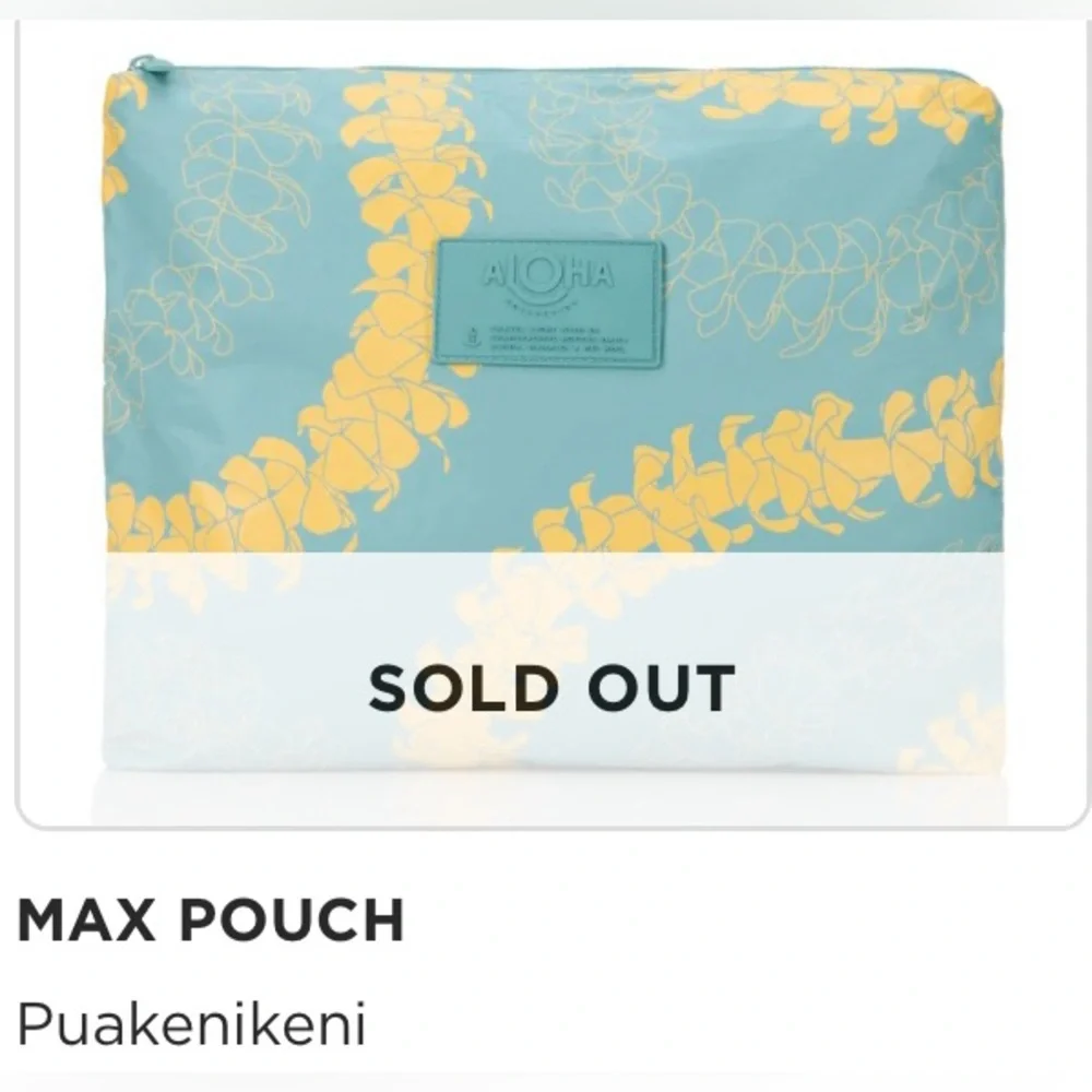 ALOHA Collection * Lucky 11 LIMITED
Puakenikeni MAX Bag - Picture 2 of 9